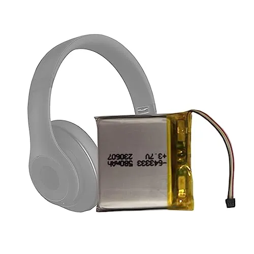 Batería de repuesto AEC643333 compatible con Beats Studio 2, Studio 3, Solo Pro Wireless Headset Battery Replacement