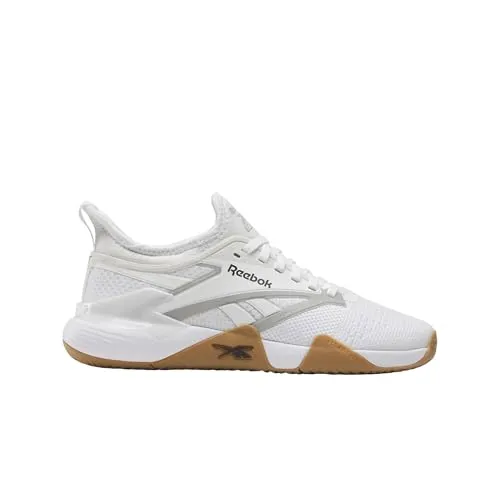 Reebok Nano Court, Zapatillas Mujer, Blanco Negro Gris 1, 38 EU