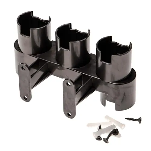 vhbw Soporte compatible con Dyson Gen5, Gen5detect accesorios para aspiradoras - Soporte de pared, gris