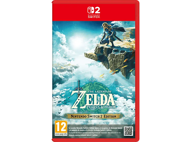 Nintendo Switch 2 The Legend of Zelda: Tears the Kingdom. Edición
