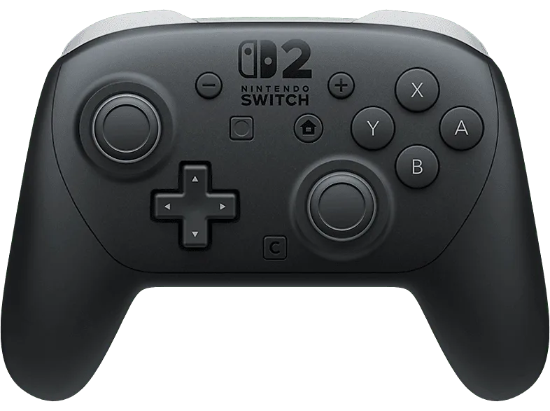 Mando Nintendo Switch 2 - Pro, 2, Bluetooth, Vibración HD Botón C para GameChat, Negro (imagen 1 de 3)