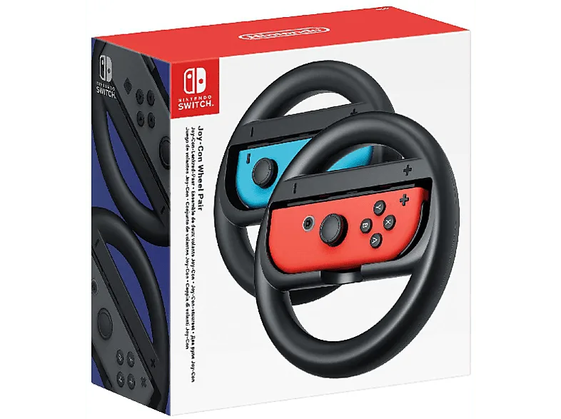 Volante Nintendo Switch - 2511166, Joy con Wheel, 2 unidades, Negro