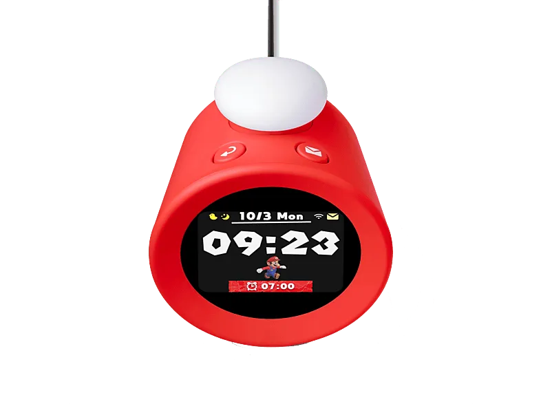 Despertador - Nintendo Sound Clock: Alarmo, 35 alarmas de juegos Nintendo, Interactivo, Detecta movimientos