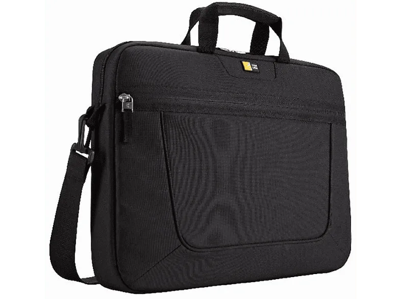 Maletín para portátil - Case Logic, Para portátiles hasta 15.6", Bolsillo delantero, Negro (imagen 1 de 3)