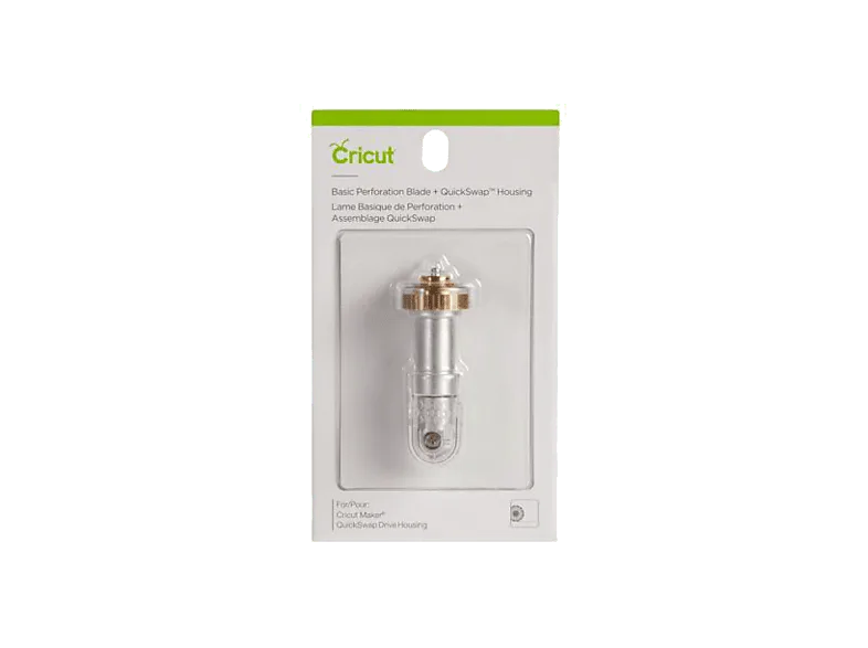 Accesorio para Plotter - Cricut Maker Perforation Blade Tip with QuickSwap Housing, Compatible con Maker, Gris (imagen 1 de 3)