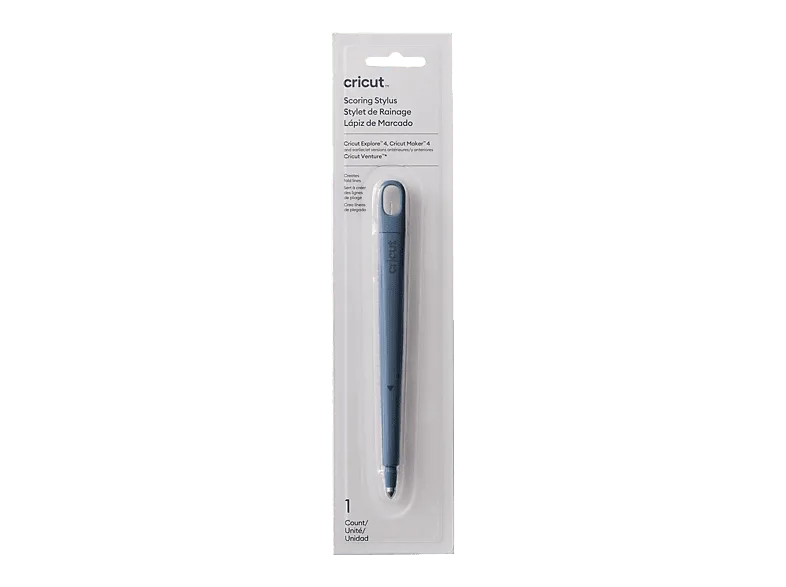 Accesorio para Plotter - Cricut Scoring Stylus, Optimizado máquinas Cricut, Lápiz de Marcado, Ideal proyectos 3D y papelería, Azul