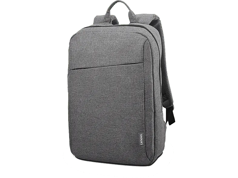 Mochila para portátil - Lenovo B210, 15.6", Con cremallera, Poliéster, Gris