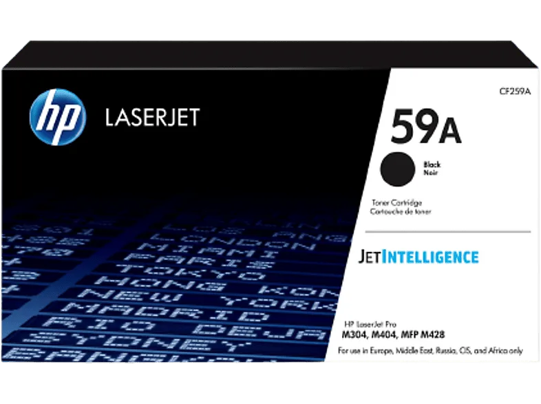 Tóner - HP 59A, LaserJet, Negro, CF259A (imagen 1 de 3)