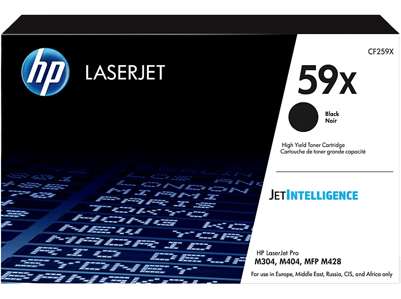 Cartucho tóner - HP LaserJet 59X, Negro de alta capacidad (imagen 1 de 3)