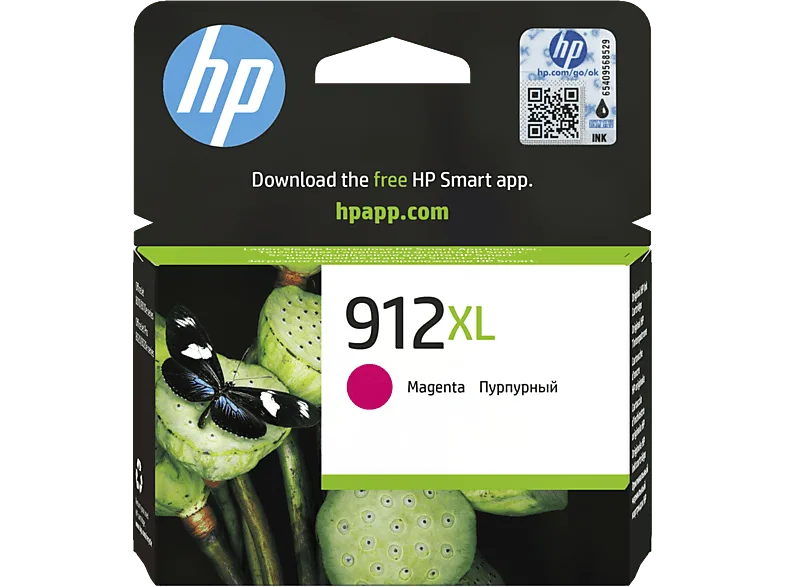 Cartucho de tinta - HP 912XL, 825 páginas, Magenta (imagen 1 de 3)