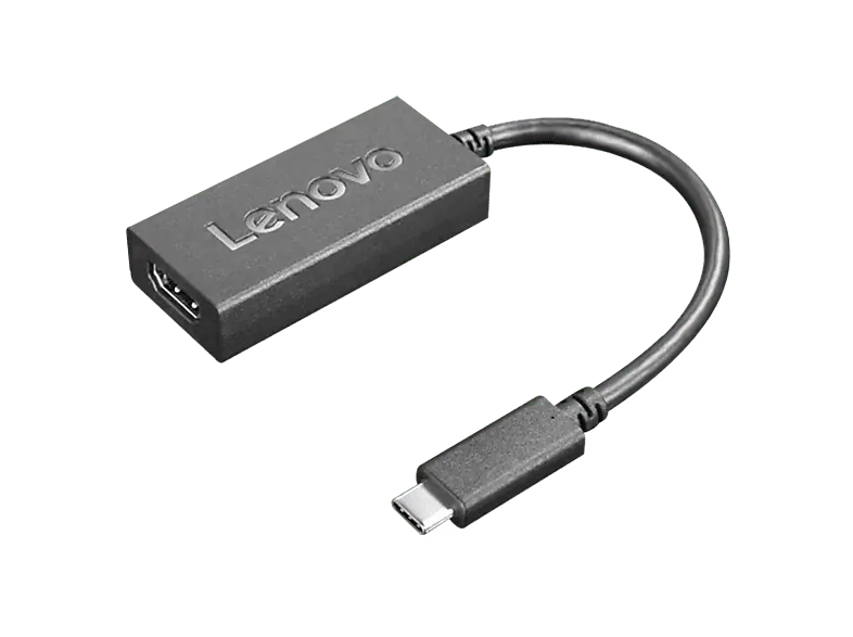 Adaptador USB-C a HDMI - Lenovo to 2.0b Profesional, Negro