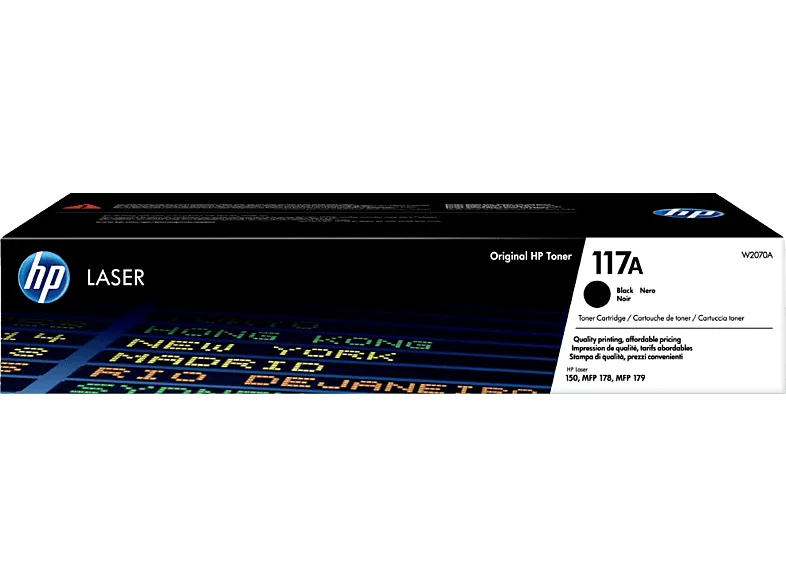 Tóner - HP 117A, Negro, W2070A (imagen 1 de 3)