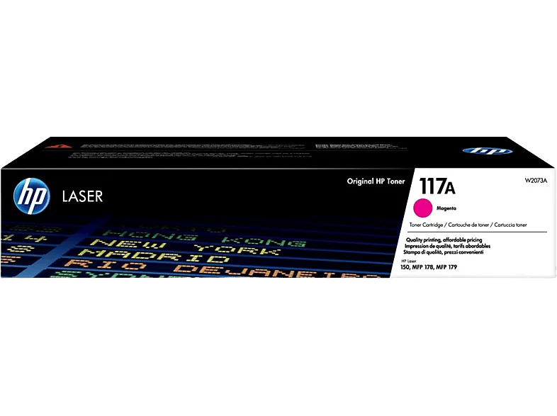 Tóner - HP 117A LaserJet, Magenta, W2073A (imagen 1 de 3)