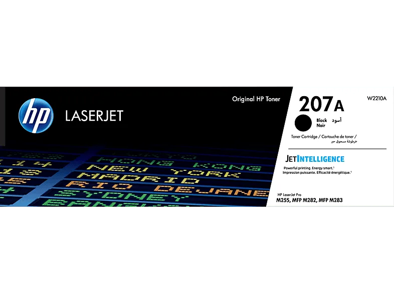 Tóner - HP 207A, LaserJet, Negro, W2210A (imagen 1 de 3)