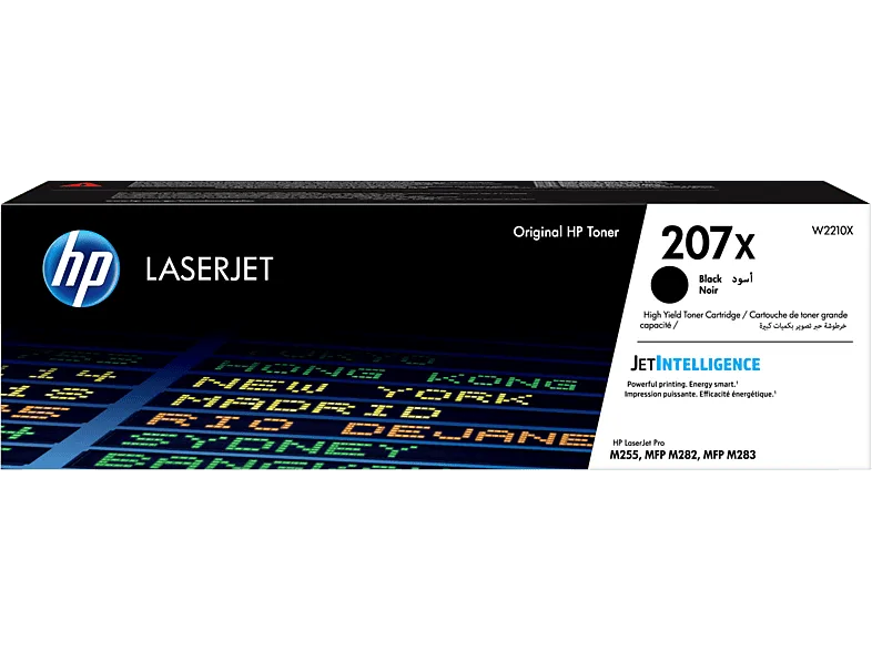 Tóner - HP 207X LaserJet, Negro, W2210X