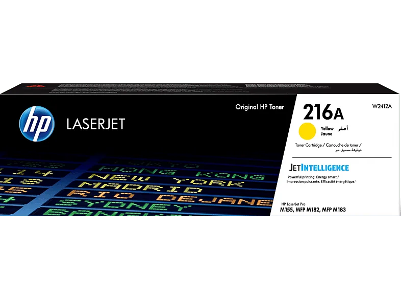 Tóner - HP 216A LaserJet, Amarillo, W2412A