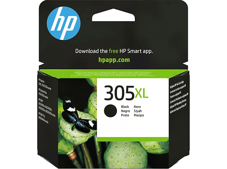 Cartucho de tinta - HP 305XL, Negro, 3YM62AE – Negro