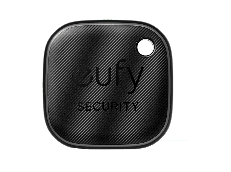 Tarjeta rastreadora - Eufy SmartTrack Link, Apple, Alertas Instantáneas de Objetos Perdidos, Alarma Potente, Negro