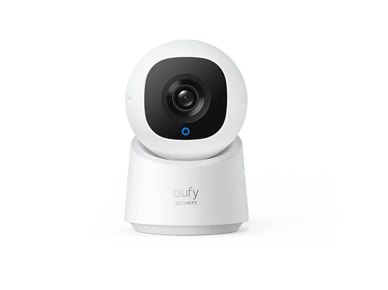 Cámara de vigilancia IP - Eufy C220, 2K, Función visión nocturna, 360º, Blanco (imagen 1 de 3)