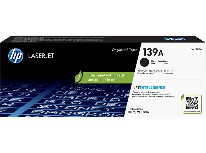 Cartucho de tinta - HP LaserJet 139A, Láser, Aproximadamente 1500 páginas, Planet Partners, Negro