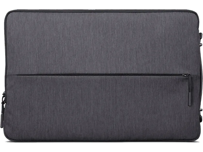 Maletín para portátil - Lenovo Laptop Urban Sleeve Case, 15.6", Poliéster, Gris carbón (imagen 1 de 3)