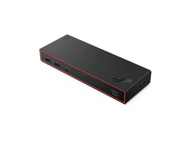Docking station - Lenovo ThinkPad USB4 Smart Dock 5500, 4x USB-A 3.2 , 2x USB-C Gen 2, HDMI, Ethernet, 100W salida, Negro