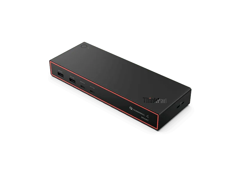 Docking Station - Lenovo ThinkPad Thunderbolt 4 Smart Dock Gen2 7500 Profesional, x USB-A 3.2, 2 USB-C 1 TBT Función completa de 15 W