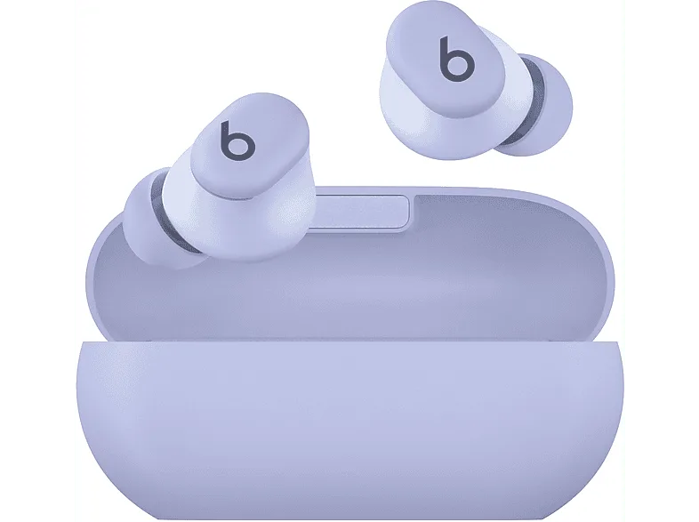 Apple Beats Solo Buds, Auriculares inalámbricos, 18 horas de autonomía, Bluetooth Clase 1, Android, Micrófono integrado, Lila ártico (imagen 1 de 3)