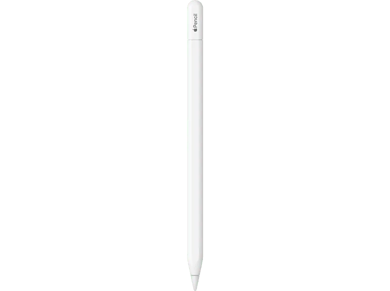 Apple Pencil - USB-C, Bluetooth®, Se acopla y enlaza magnéticamente, carga por Blanco