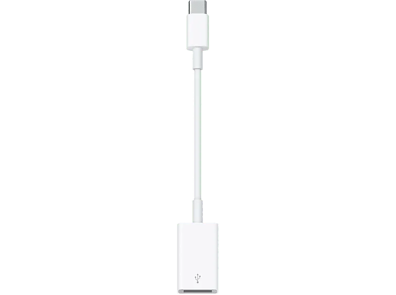 Apple Adaptador de USB-C a USB o Thunderbolt 3 (USB-C), para dispositivo estándar, Blanco