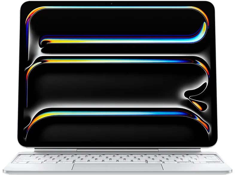 Apple Magic Keyboard, Funda con teclado para el iPad Pro, M4, 13", Español, Blanco