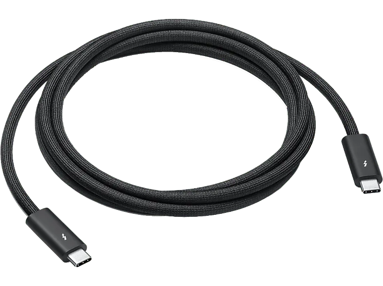 Apple Cable Thunderbolt 4 Pro, USB-C de 1,8 m, Negro