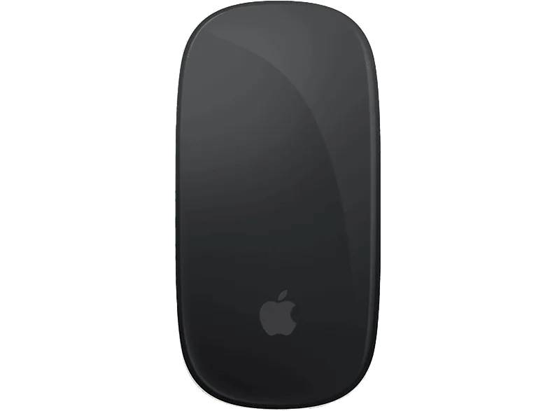 Apple Magic Mouse, Ratón inalámbrico y recargable, Superficie Multi-Touch, Cable USB-C, Negro