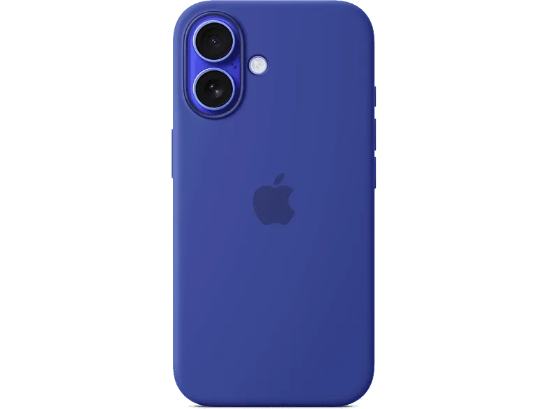 Apple Funda de silicona con MagSafe para iPhone 16, Azul ultramar