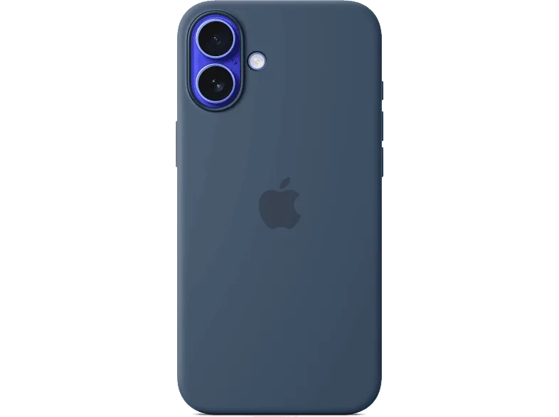 Apple Funda de silicona con MagSafe para iPhone 16 Plus, Azul denim