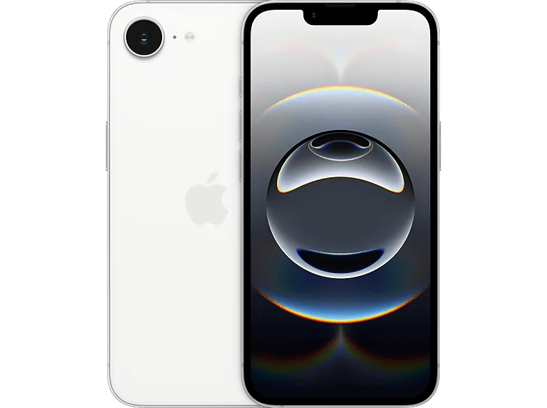 Apple iPhone 16e, Blanco, 128 GB, 5G, 6.1 " OLED Super Retina XDR, Chip A18, iOS