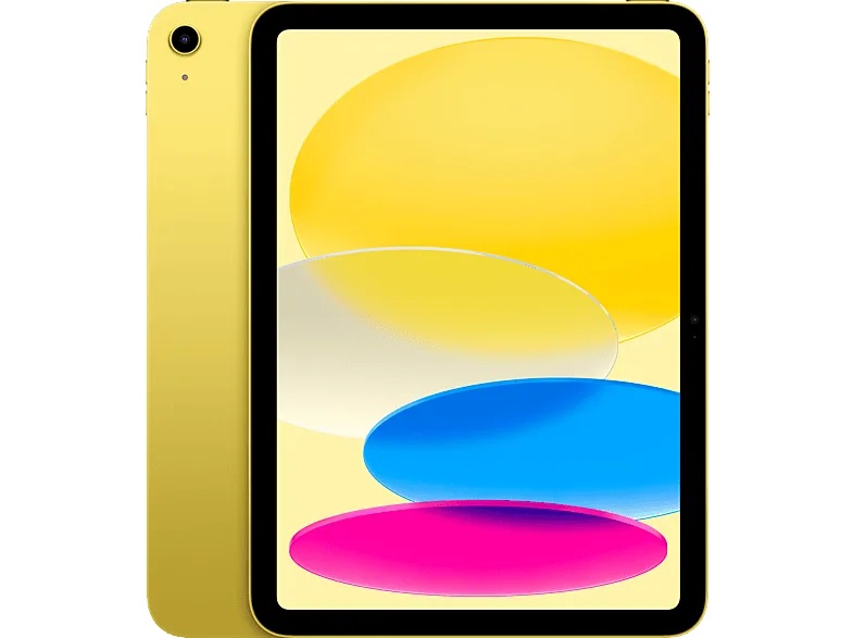 Apple iPad (11ªgen), 128GB, Amarillo, WiFi, 11", Retina, Chip A16 Bionic, iPadOS 18, Cable de carga USB‑C, Sin Adaptador corriente