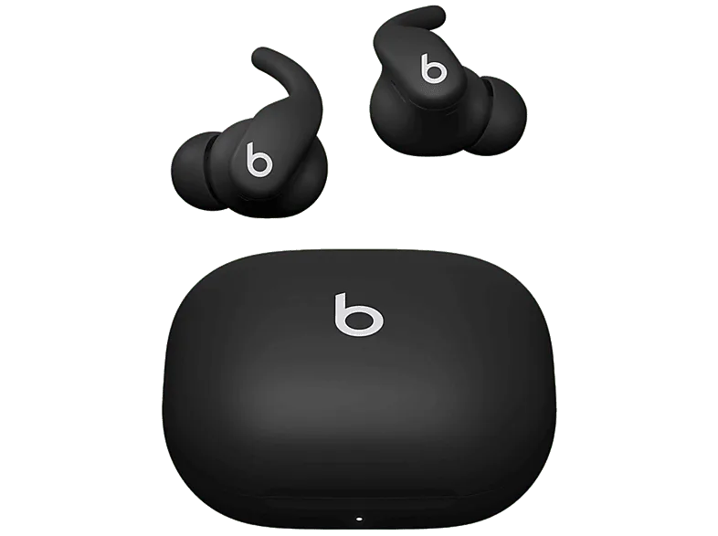 PowerBeats Fit (2025), Auriculares deportivos inalámbricos, True Wireless con aletas Secure-Fit, Apple, Android, Negro
