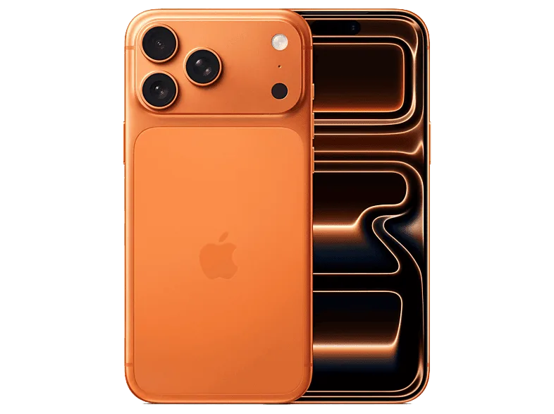 Apple iPhone 17 Pro Max, Naranja cósmico, 2 TB, 5G, 6.9" OLED Super Retina XDR, Chip A19 Pro, iOS