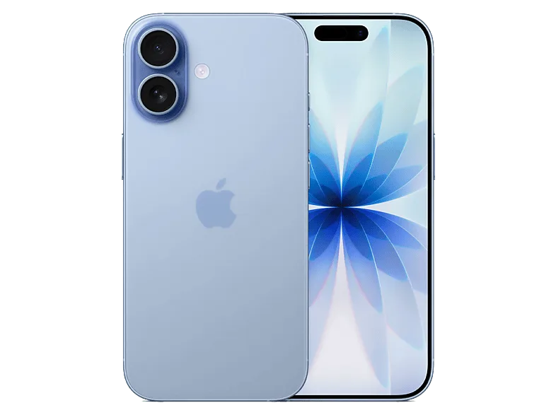 Apple iPhone 17, Azul neblina, 256 GB, 5G, 6.3" OLED Super Retina XDR, Chip A19, iOS