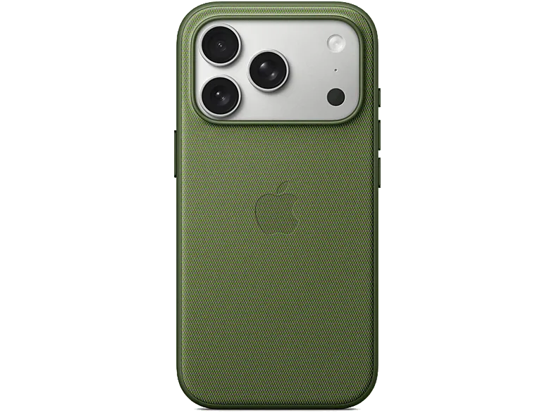 Apple Funda de trenzado técnico con MagSafe, Para iPhone 17 Pro, Compatible correa Crossbody, Verde