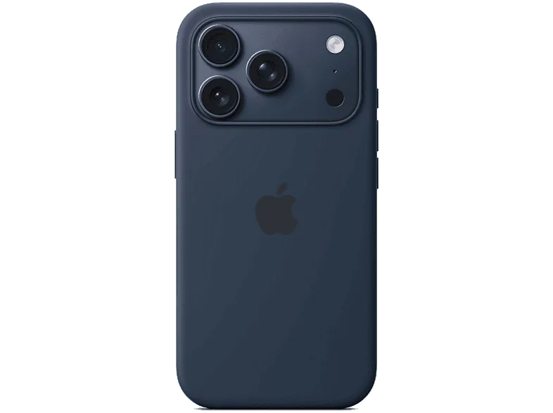 Apple Funda de silicona con MagSafe, Para iPhone 17 Pro, Compatible correa Crossbody, Medianoche – Medianoche