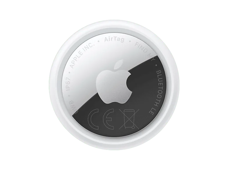 Apple AirTag (2.ª generación), Localizador, Paquete de 1 unidad, Bluetooth, Chip U1, NFC, Privaciad serie, Plata