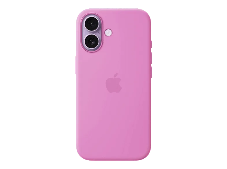 Apple Funda de silicona con MagSafe para el iPhone 17, Compatible correa Crossbody, Lavanda eléctrico