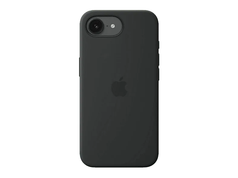Apple Funda de silicona con MagSafe para el iPhone 17e, Compatible correa Crossbody, Negro