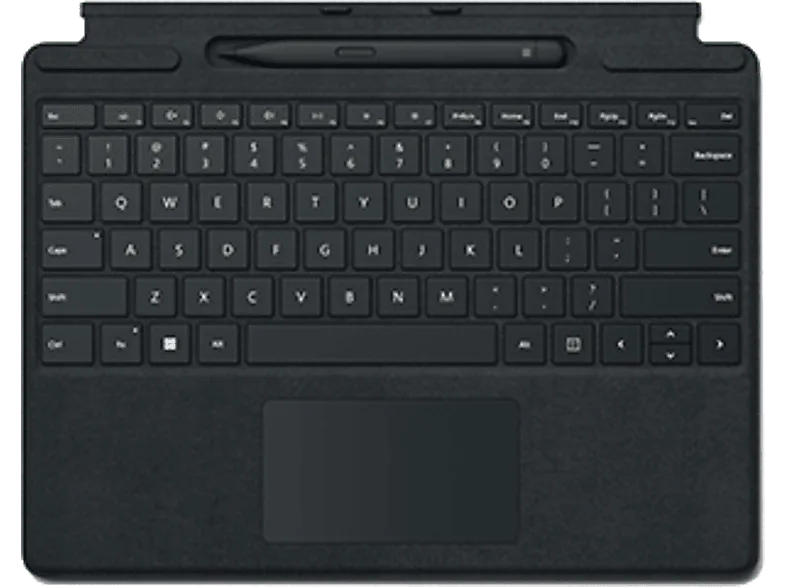 Teclado - Microsoft Surface Profesional + Lápiz Slim Pen 2, Compatible con 9, Pro y Por 11, Negro