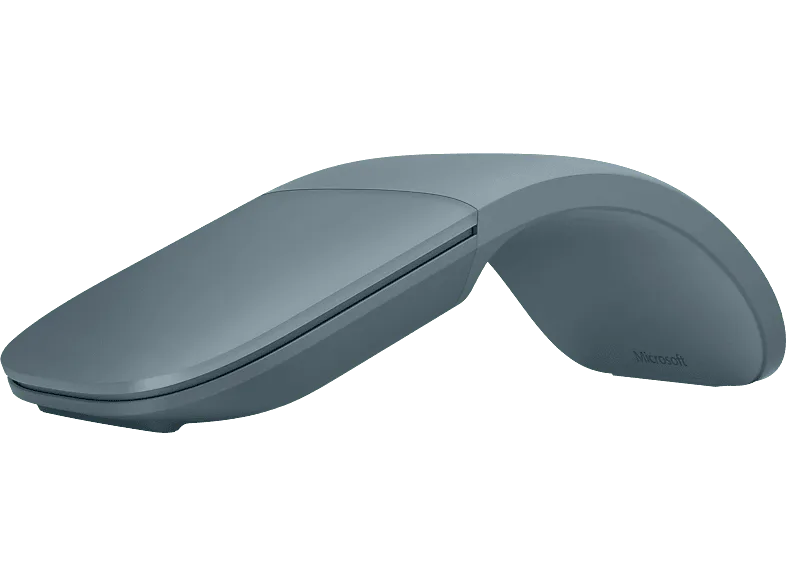 Ratón inalámbrico - Microsoft Surface Arc, Bluetooth, 2 Botones, Rango de frecuencias 2,4 GHz, 6 Meses Autonomía, Ocean (imagen 1 de 2)