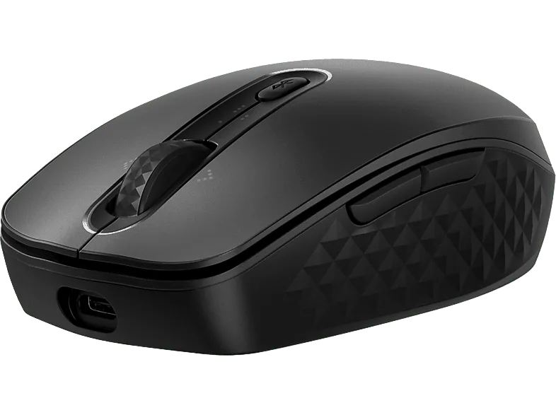 Ratón inalámbrico - HP 690, Cable USB-C®, 6 botones ajustables, Bluetooth®, 4000 ppp, 4 meses de batería, Negro (imagen 1 de 3)