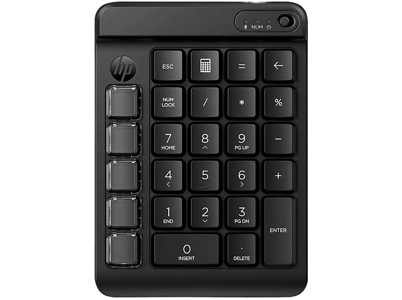 Teclado numérico - HP 430, Programable, Bluetooth, Negro
