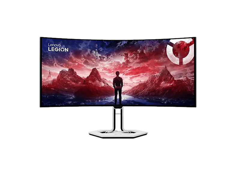 Monitor gaming - Lenovo Legion PRO 34WD-10, 34" UWQHD OLED, 240 Hz, 0.03 ms, OLED Curvo, FreeSync, Altura ajustable, Incluye altavoces (imagen 1 de 3)